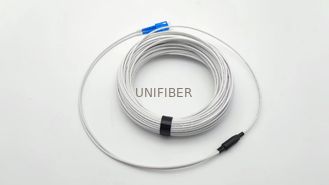 FTTH SM G657A2 SC/APC-SC/APC 2 Core Fibre Drop Patch Cable White 30M
