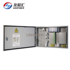 Wall Mounted 144 Core FTTH Fiber Optic Distribution Box IP65