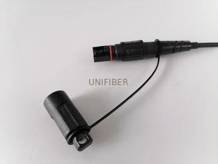 24 Fiber IP68 MPO Cable Assembly With Corning Optitable Connector