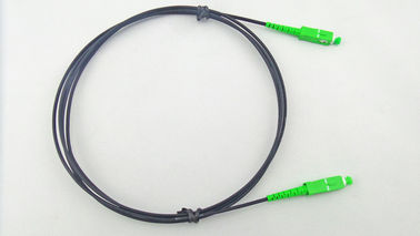 Indoor 1 Core Drop Wire Patch Cable SC/APC SC/UPC G657A LSZH Jacket 2.0mm Dia