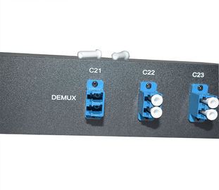 Single Fiber BIDI DWDM Mux Demux Multiplexer 8/16 Channels Rack Mounted Low insertion loss