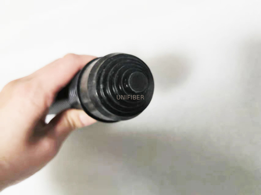 SC / LC Tactical Armored Fiber Cable Assembly With Flexible Conduit