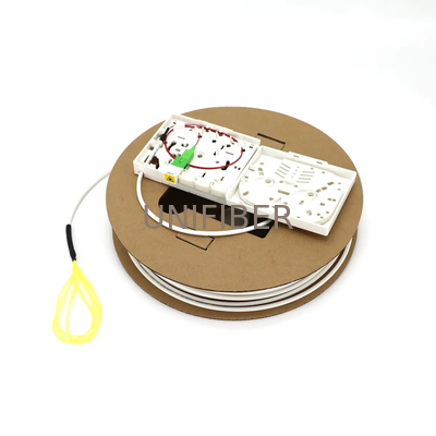 FTTH Присвоенный оптический терминал (PTO) 1 FO Drop Cable G657A2 SC APC 30m