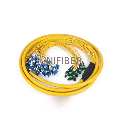 МТП MPO в центр обработки данных LC UPC Single Mode 144 Core Breakout Cable