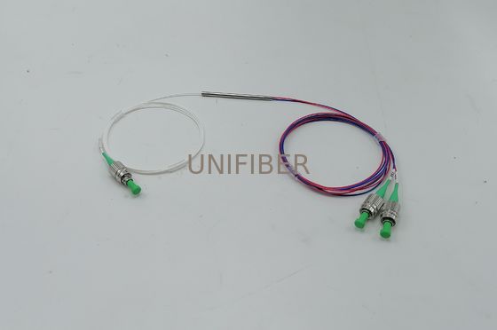 Высокий ER 1x2 SM PM Fiber Coupler FC/APC 1310nm 1550nm 1060nm