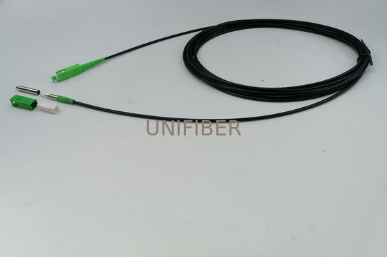 FTTH MTC SC APC предварительно соединенный Fast Shield Pullable/Pushable Fiber Patch Cable
